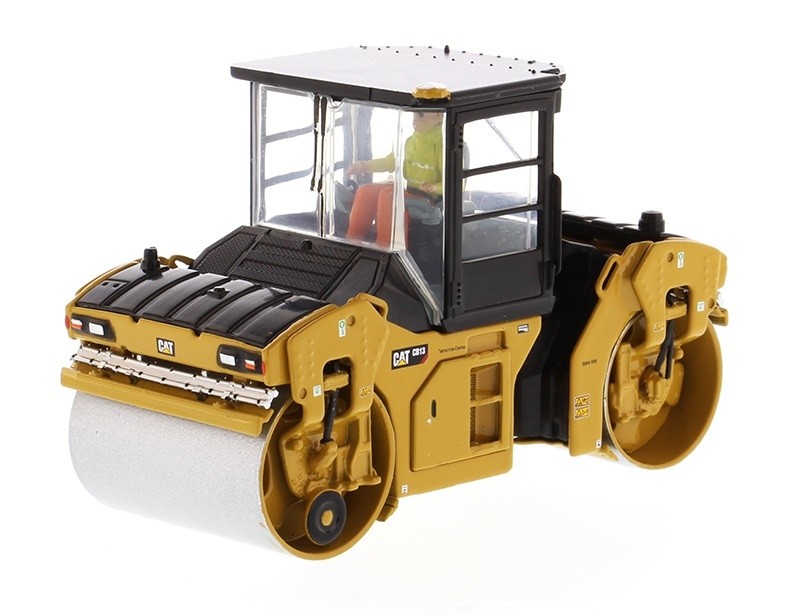DIECAST MASTERS, Compattatore tandem CATERPILLAR CB 13 con cabina, 1/50,  DCM...