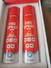 2 Pack PLEMO 620ml Small Fire Extinguisher Foam Spray for Office Home Car Garage