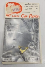 Cal Scale 190-325 HO Markers Lights For Caboose Less Jewels (Pack of 2)
