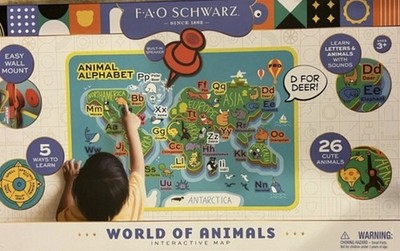 FAO Schwarz World of Animals Interactive Map