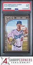 2015 TOPPS GYPSY QUEEN #119 CLAYTON KERSHAW POP 4 PSA 9