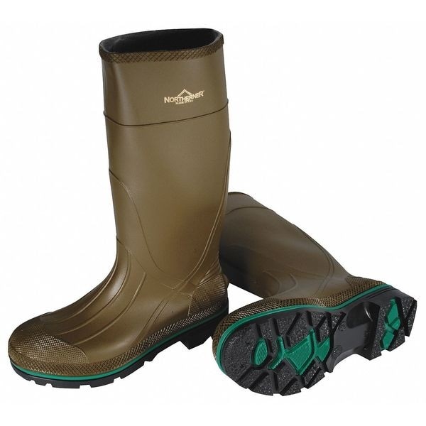 Servus Mens Rubber Boot Northerner Max Waterproof 15in Olive  display picture 1