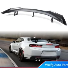 Carbon Fiber Rear Wing Trunk Spoiler For Chevy Camaro ZL1 1LE Style 2016-23