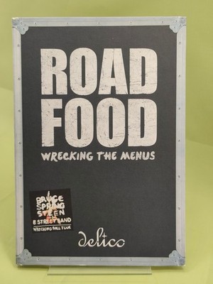 Bruce Springsteen Wrecking Ball Tour Crew Buch *ROAD FOOD* Hardcover Rar