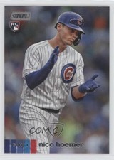 2020 Topps Stadium Club Base Nico Hoerner (Vertical Clapping) #253 Rookie RC 1b8