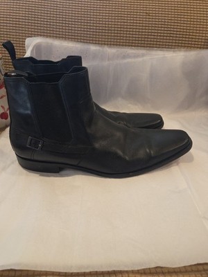hugo boss leather boots men 12 | eBay display picture 3