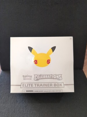 Pokemon Celebrations Elite Trainer Box ETB TCG 25th Anniversary