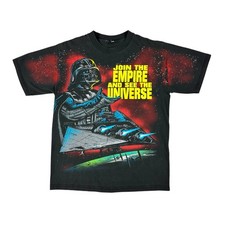 Star Wars Vintage Join The Empire See The Universe Darth Vader T-Shirt Youth 