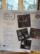 THE CREATIVE MEMORIES BLACK SCRAPBOOK PAGES 12 X 12 NEW 2 PACKS RCM-12BL 30 PAGE