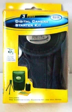 Sakar 3 Piece Digital Camera Starter Kit #DC-115R New Sealed UPC 021331258144