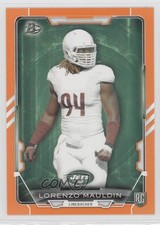 2015 Bowman Rookies Orange 26/299 Lorenzo Mauldin #88 4w4