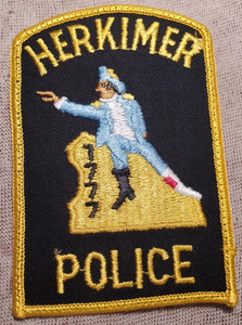 NY Herkimer New York Police Shoulder Patch