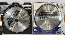 Avanti Pro 10 in. x 60-Tooth Fine Finish Circular Saw Blade Value Pack (2-Pack)
