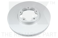 2X Nk Bremsscheibe BelüFtet Ø308Mm FüR Ford Transit Kasten Fcd Fdd F3