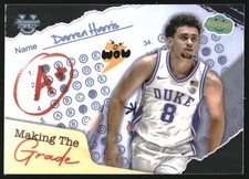 2024-25 Bowman's Best University Making the Grade #MG13 Darren Harris - BSK