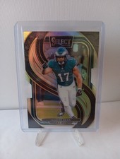 2024 Panini Select - Premier Level Nakobe Dean #185 Silver Prizm Die-Cut