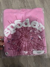 Spyder Pink Web Graphic Print Pullover Hoodie Women's Size S