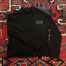 Martine Rose Shirt Mens Medium Black 09-91 A & W Collection Turtle Neck - Crop