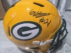 GREEN BAY PACKERS ERIC STOKES SIGNED FULL SIZE SPEED REPLICA HELMET Radtke
