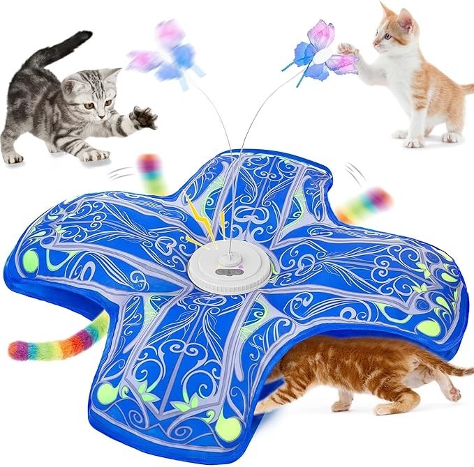 Rechargeable Interactive Cat Toy