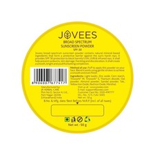 Jovees Broad Spectrum Sunscreen Powder Spf 30 For All Skin Types 50g