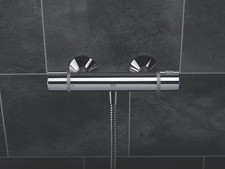 Mira Apt Rear-Fed Exposed Chrome Thermostatic Shower