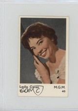 1961 Dutch Gum Serie X Leslie Caron #40 0i4g