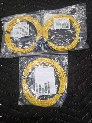 3) j2du-lc/sc-10/j/b Patch Cable 10m G652d 2mm Lc/upc-sc/upc Sm Dx