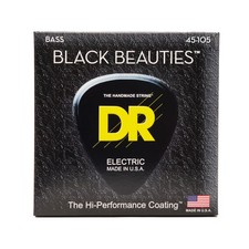 DR 4er Bass 45-105 Extra-Life Black Beauties ...