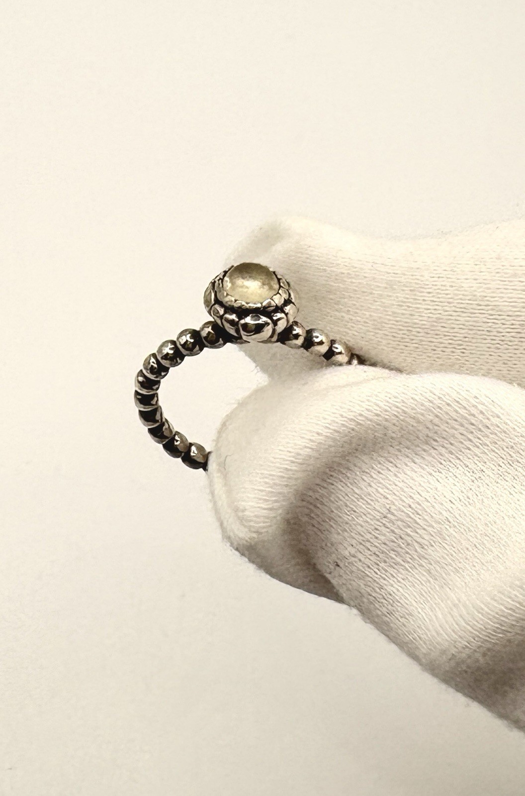 Pandora Bubble stacking Ring, Sterling silver 925… - image 6