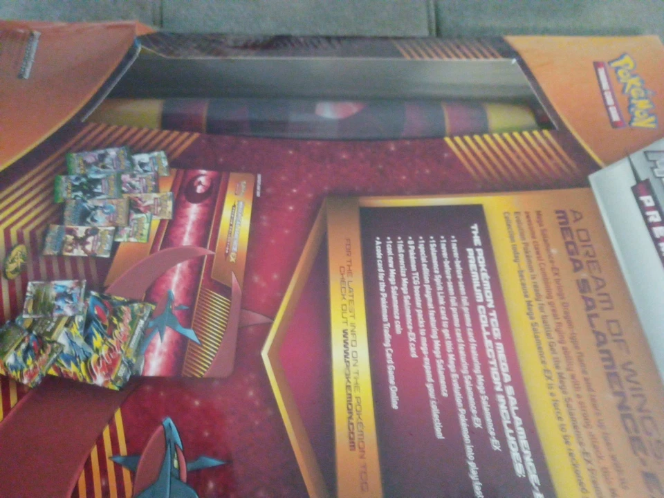Pokemon TCG: Mega Salamence-EX Premium Collection - FACTORY SEALED - Image 4 of 4
