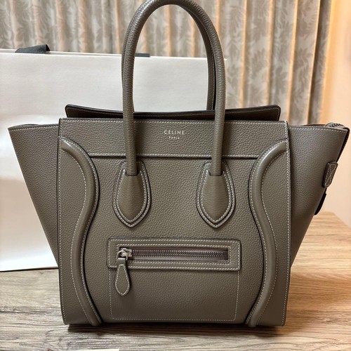 CELINE Excellent condition/   Luggage Micro Old Logo from Japan