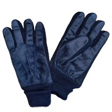 Men's Isotoner Gloves NWOT Black One Size Micro Fleece Knit New