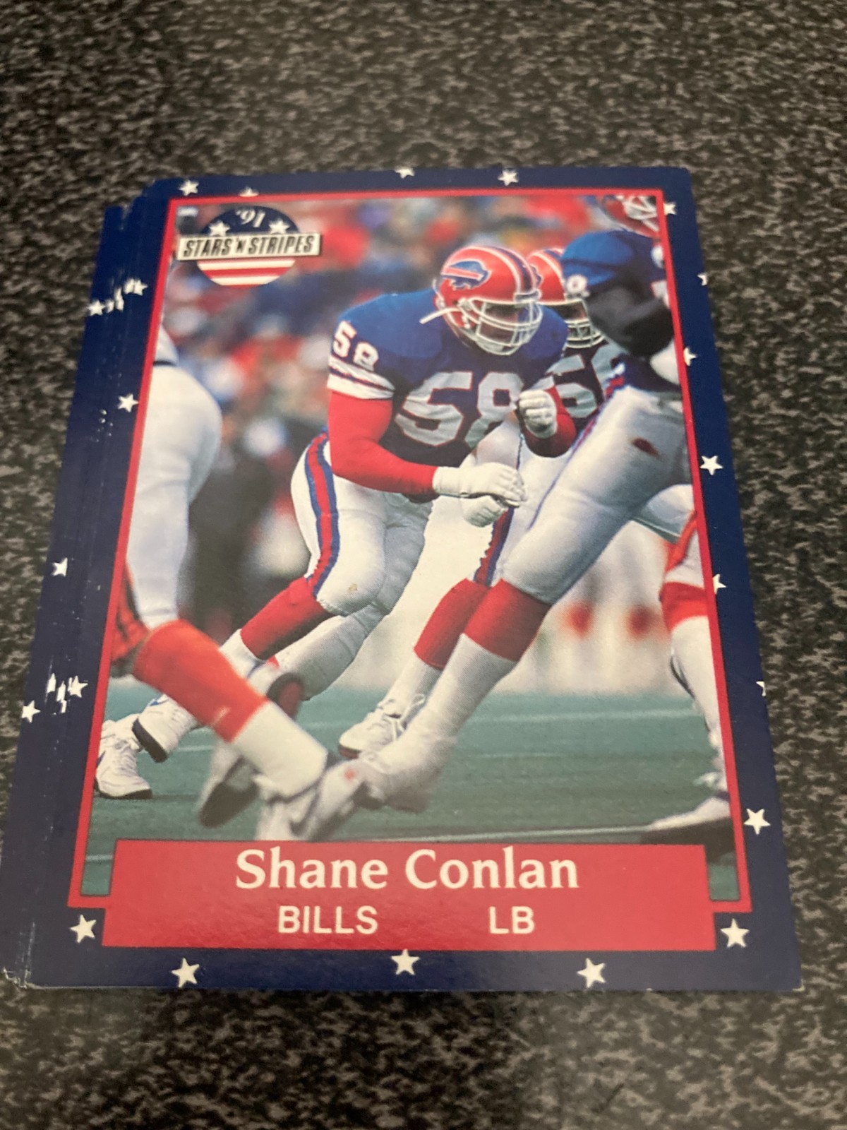 1991 STARS N' STRIPES FOOTBALL CARDS, YOU PICK!