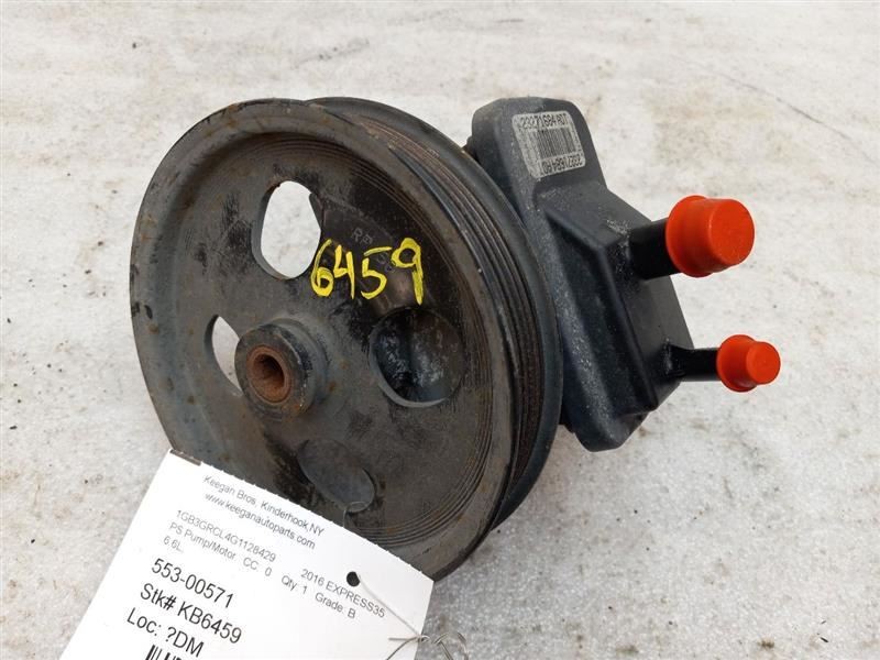 Power Steering Pump Fits 10-16 EXPRESS 2500 VAN 373256
