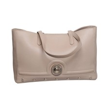 Versace Jeans, Handtasche, Damen, Beige, 40, 14, 26 cm #HOe