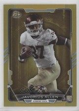 2015 Bowman Rookies Gold Rainbow Foil 84/399 Javorius Allen #60 d8g