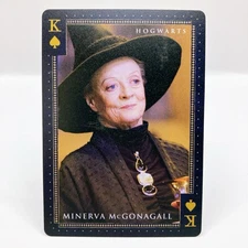 Minerva McGonagall Harry Potter × Tully's Coffee Playing Card King Spade Japan