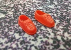 Vintage Barbie TODD 1960s Original RED TRAINERS Mattel Tutti and TODD Japan