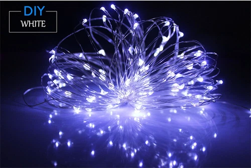 1-10M 8 Mode String Lights Battery Operated With Remote Fairy Garden Party Decor - Picture 15 of 22