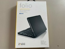 ZAGG Hinged Keyboard Folio for iPad Mini 135 degree Black Bluetooth
