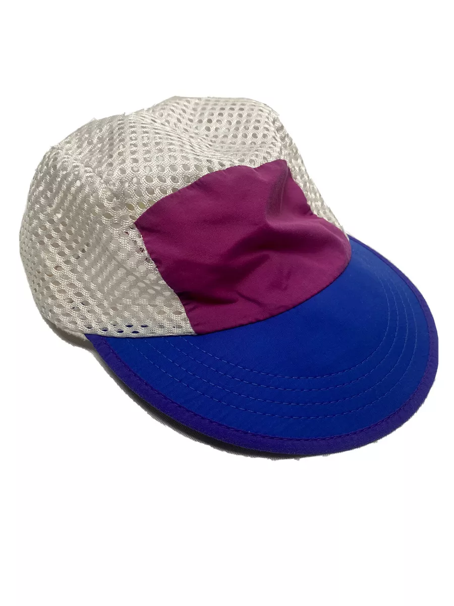 Vintage LL Bean 5 Panel USA Made Mesh Duck Bill Long Bill Hat Cap