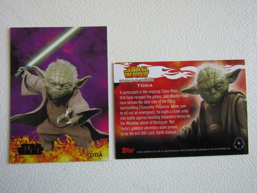 Topps 2005 Star Wars Revenge of the Sith Set Cards 1-90 Card Promo Choice - Picture 9 of 95