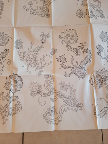 American Needlework 1963 Box mit Mustern & Instructions Foldout Templates - Bild 8 von 23