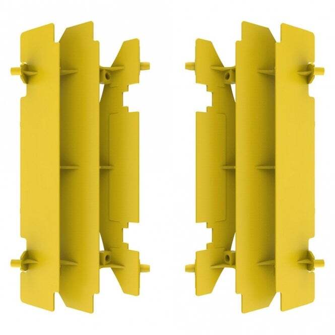 Polisport Rad Louvres SUZUKI RM125 01-08, RM250 96-08, DR-Z400 00-23 Yellow - Image 2
