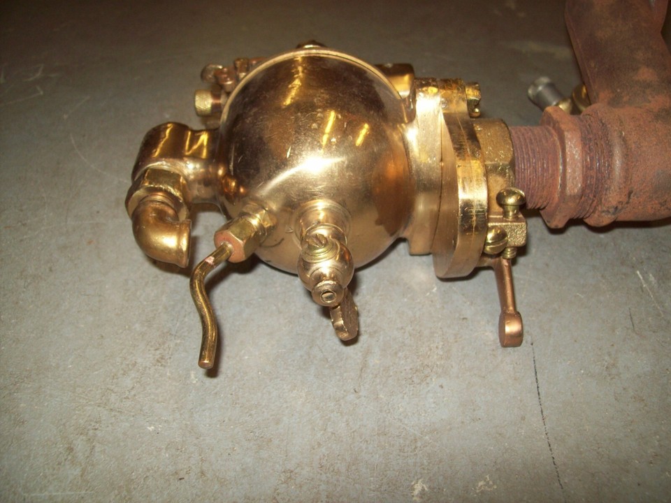 Old Schebler Brass Boat, Car, or Stationary Motor Carburetor eBay