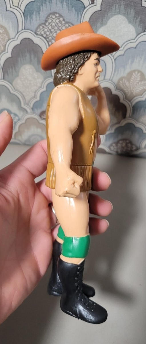 WWF WWE Big Rubber Guys　社 ウオーロード　新品未開封。 Vintage WWF Superstars Cowboy Bob Orton w/ Hat LJN 8