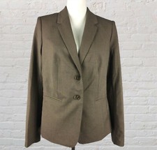 NWT The Limited Collection Size 8 Brown Blazer 2-Button Lined Career MSRP 170