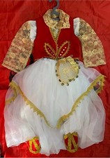 NEW ALBANIA TRADITIONAL FOLK COSTUME TIRANA DEMIQ-GIRLS-4-6YEAR-HANDMADE