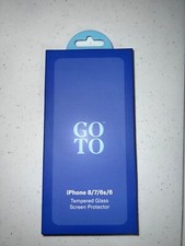 iPhone 8 - 7 - 6s - 6 Screen Protector Tempered Glass GoTo NEW Sealed